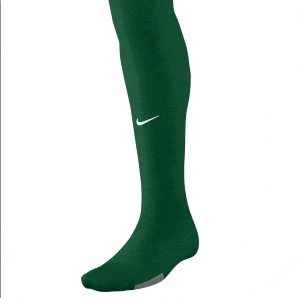 3 PAIRS NIKE DARK GREEN SOCCER SOCKS